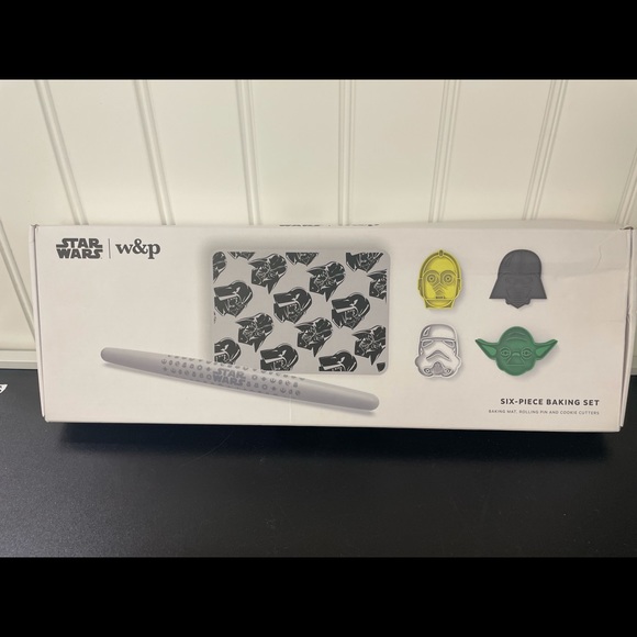 🎄🎁 MW&P Design iStar Wars/i8482; 6-Piece Baking Set - Picture 6 of 8